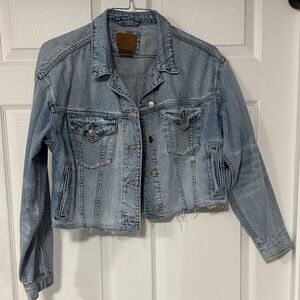 American Eagle Outfitters Light Blue Jean Jacket